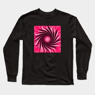 Pink Pinwheel Long Sleeve T-Shirt